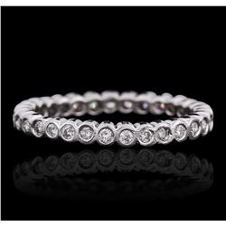 14KT White Gold 0.87ctw Diamond Ring