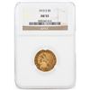 Image 1 : 1915-S NGC AU53 $5 Indian Head Half Eagle Coin