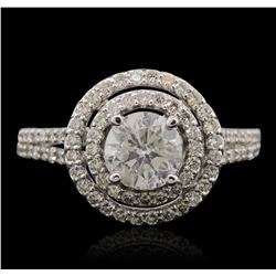 14KT White Gold 1.78ctw Diamond Ring