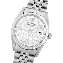 Gents Rolex Stainless Steel DateJust Wristwatch