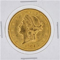 1904 $20 CU Liberty Head Double Eagle Coin