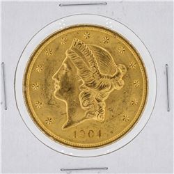 1904 $20 CU Liberty Head Double Eagle Coin