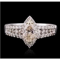 14KT White Gold 1.32ctw Diamond Ring