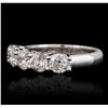 Image 2 : 14KT White Gold 2.02ctw Diamond  Ring