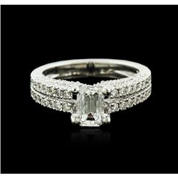 18KT White Gold 1.67ctw Diamond Ring