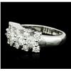 Image 2 : 14KT White Gold 1.54ctw Diamond Ring