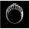 Image 4 : 18KT White Gold 1.37ctw Diamond Ring