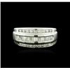 Image 1 : Platinum 1.60ctw Diamond Ring