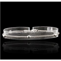 14KT White Gold Bracelet