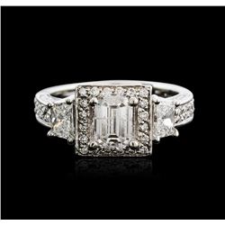 14KT White Gold 2.09ctw Diamond Ring