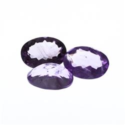 33.16ctw. Oval Amethyst Parcel