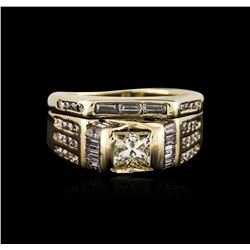 14KT Yellow Gold 1.41ctw Diamond Ring