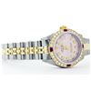 Image 2 : Ladies Rolex Two-Tone Diamond and Ruby DateJust Wristwatch