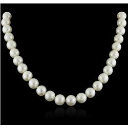 14KT Yellow Gold Pearl Necklace