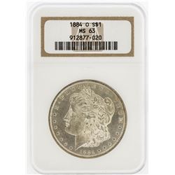 1884-O NGC MS63 Morgan Silver Dollar