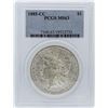 Image 1 : 1885-CC PCGS MS63 Morgan Silver Dollar