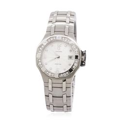 Ladies Concord Saratoga Stainless Steel 0.22ctw Diamond Wristwatch