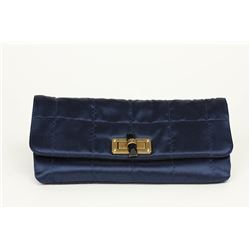 New Lanvin "Happy Popla" Satin Evening Bag/Clutch