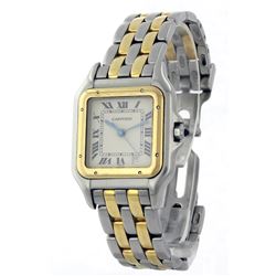 Ladies Cartier Two-Tone Cartier Panthere Wristwatch