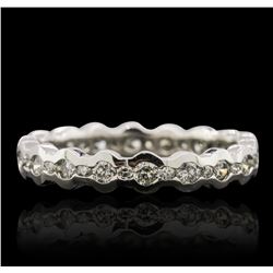 14KT White Gold 0.99ctw Diamond Ring