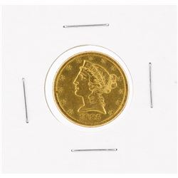1885-S $5 Au Liberty Head Half Eagle Coin