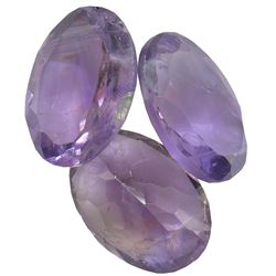 35.64ctw Oval Mixed Amethyst Parcel