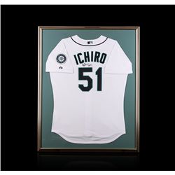 Ichiro Suzuki Framed Autographed Jersey