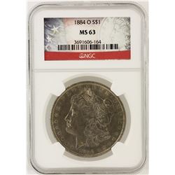 1884-O NGC MS63 Morgan Silver Dollar