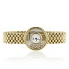 Image 2 : Chopard 18KT Yellow Gold 0.22ctw Happy Diamonds Diamond Wristwatch