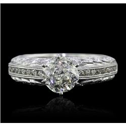 18KT White Gold 2.06ctw Diamond Ring