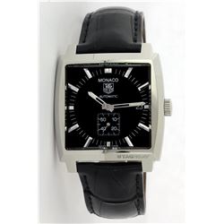 Gents Tag Heuer Stainless Steel Monaco Wristwatch