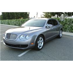 2007 Silver Bentley Continental Flying Spur