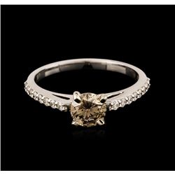 14KT White Gold 0.84ctw Diamond Ring