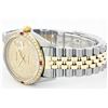 Image 3 : Gents Rolex Two-Tone 2.00ctw Diamond and Ruby DateJust Wristwatch