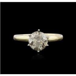 14KT Yellow Gold 1.87ct Brilliant Cut Diamond Solitaire Ring