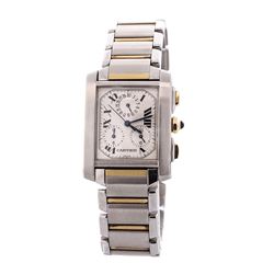 Gents Cartier Two-Tone Tank Francaise Wristwatch