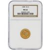 Image 1 : 1898 NGC MS62 $2.50 Liberty Head Quarter Eagle Coin