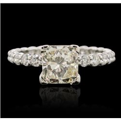 14KT White Gold 2.74ctw Diamond Ring