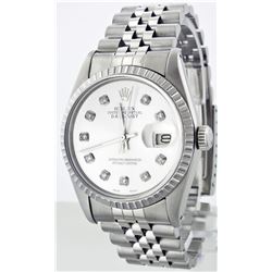 Gents Rolex Stainless Steel DateJust Wristwatch