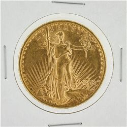 1910-S $20 AU St. Gaudens Double Eagle Coin