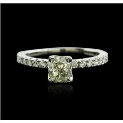 18KT White Gold 1.16ctw Diamond Ring