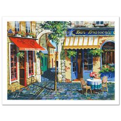 Cafe in Provence by  Anatoly Metlan