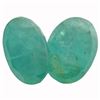 Image 1 : 8.61ctw Oval Mixed Emerald Parcel