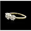 Image 2 : 14KT Yellow Gold 0.75ctw Diamond Ring