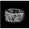 Image 2 : 14KT White Gold 2.77ctw Diamond Ring