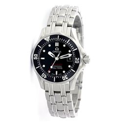 Ladies Omega Stainless Steel Seamaster Wristwatch