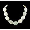 Image 1 : 630.00ctw Aquamarine Bead Necklace