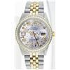 Image 1 : Gents Rolex Two-Tone 1.30ctw Diamond DateJust Wristwatch