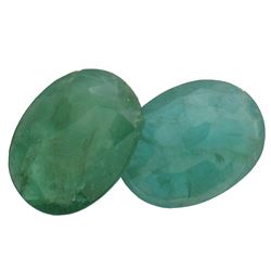 5.27ctw Oval Mixed Emerald Parcel