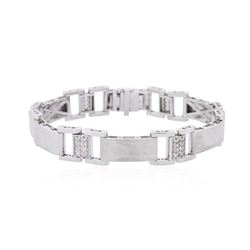 14KT White Gold 0.59ctw Diamond Bracelet